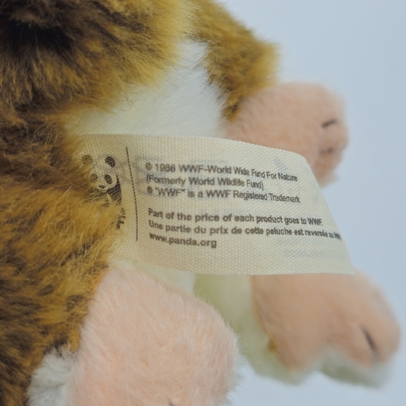 WWF Squirrel Monkey Stuffed Animal Plush - Picture 7 of 7